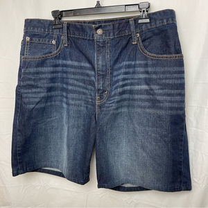 Levi’s‎ 569 Dark Wash Men’s Jean Shorts Loose Straight Red Tab Sz. 36” Like New